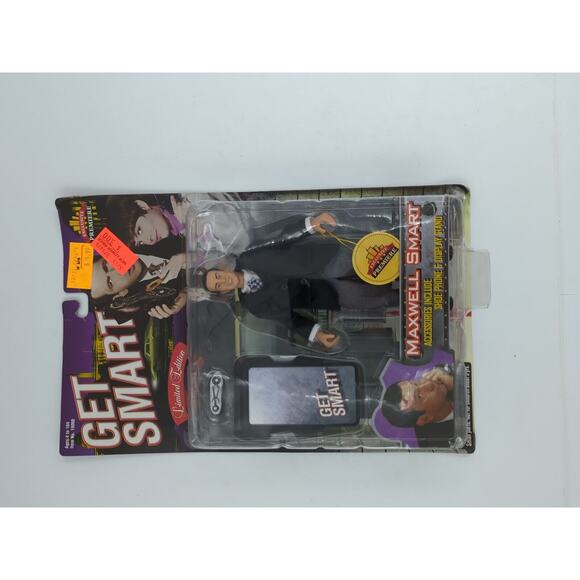 Vintage Get Smart MAXWELL SMART Limited Edition Action Figure 1998 NOS - Picture 6 of 7
